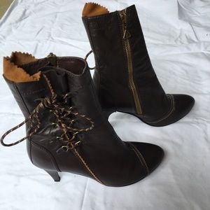 Brown Diesel boots size 6